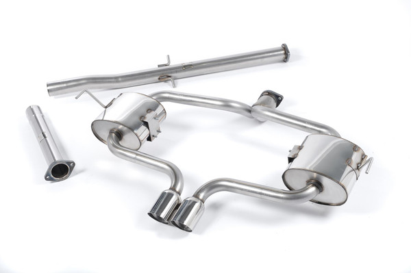 Milltek Non Resonated 2.5" Cat-Back Exhaust - 76mm Special Polished Tip - R53