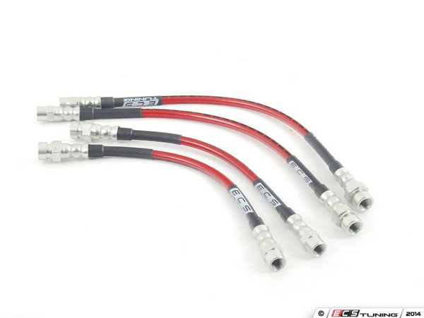 Exact-Fit Stainless Steel Brake Lines - Kit | ES2593602