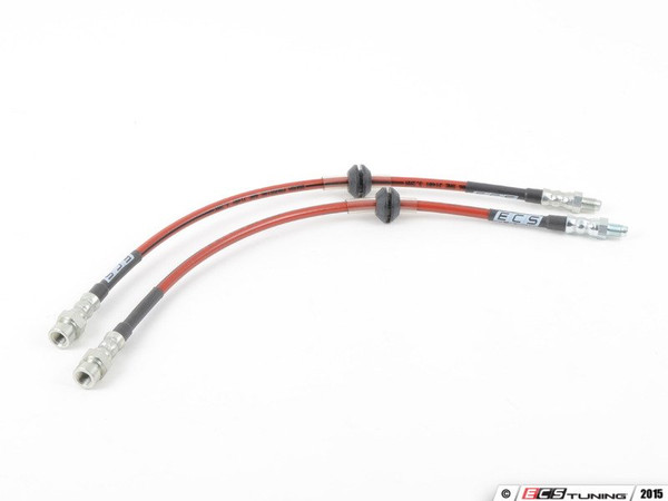 Exact-Fit Stainless Steel Brake Lines - Front | ES2594456
