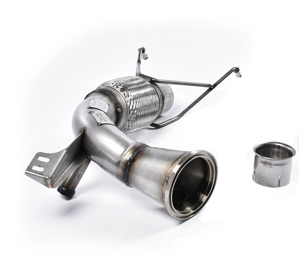 Milltek 2.75" Large-bore Downpipe without Cat - Fits to OE System