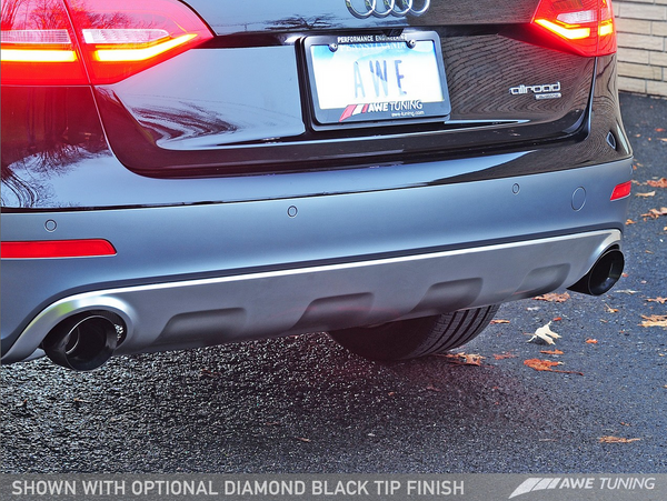 AWE Tuning allroad Touring Edition Exhaust - Dual Outlet,  Polished Silver Tips