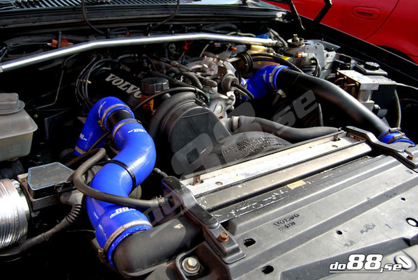 VOLVO 700/900 TURBO (W.O AC) PRESSURE HOSES BLACK