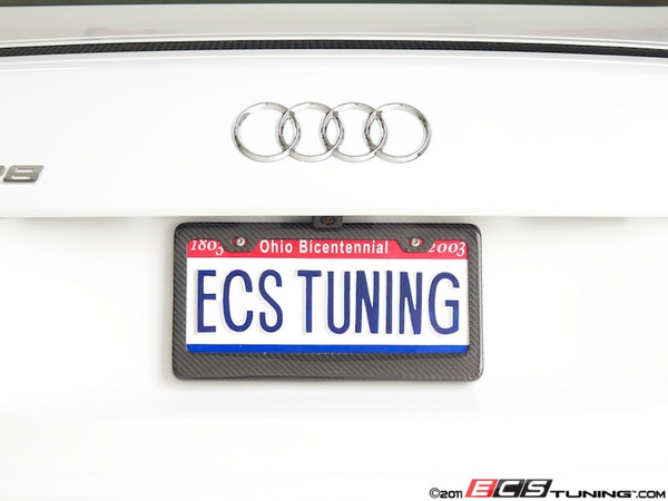 Carbon Fiber License Plate Frame