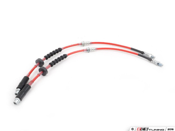 Exact-Fit Stainless Steel Brake Lines - Front | ES3072550