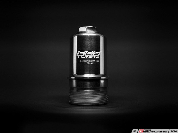 Billet Aluminum Oil Filter Housing - Polished | ES3106650