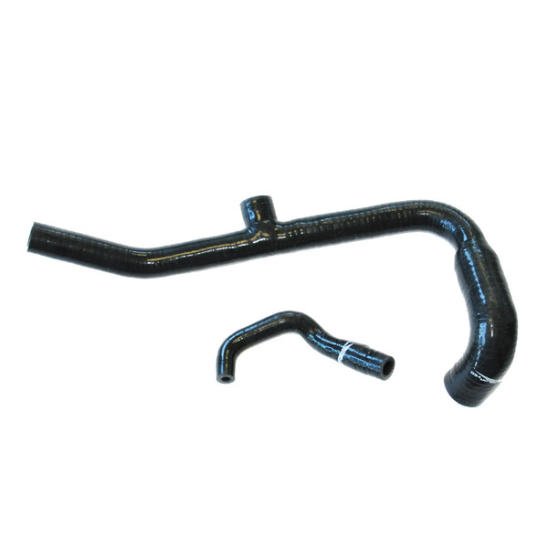 Silicone Crank Breather Hose Kit, Audi 200 20v 3B, with Billet Check Valve