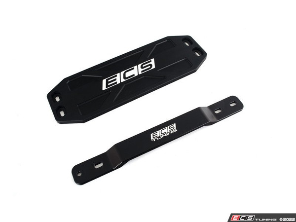 Billet Aluminum Tunnel Brace Kit - Front & Rear - Black Anodized