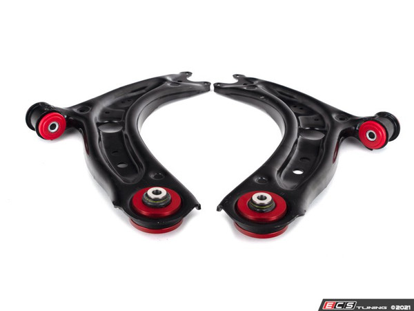 MK6 Jetta Pre-Assembled Front Control Arms - With ECS Monoball Bushings