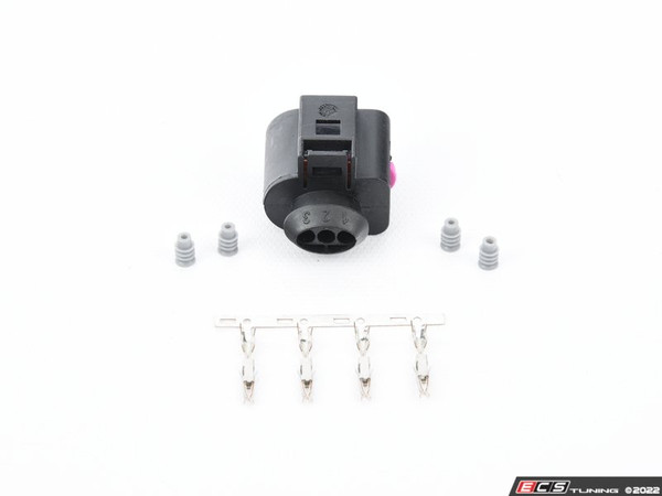 Electrical Connector Kit - Housing With Pins & Wire Seals (3)