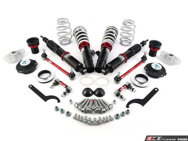 Adjustable ECS Street Coilover System - With Installation Kit