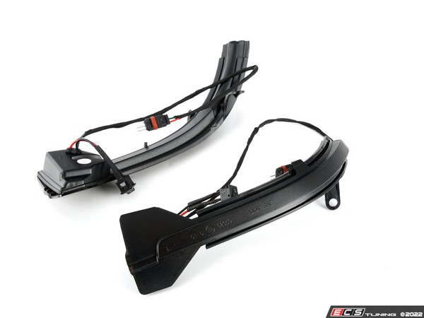 F-Chassis 5/6/7 Series LCI ZiZa Dynamic LED Mirror Turn Signals - Smoked