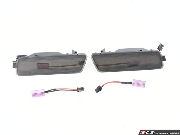 VW MK5 LED Bumper Side Marker Set - Smoked