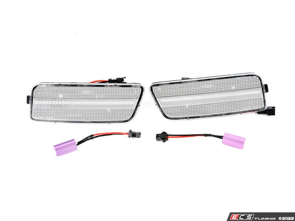 VW MK6 GTI LED Bumper Side Marker Set - Clear