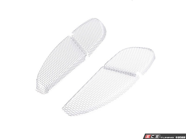 Side Intake Protection Screens - Silver - Pair