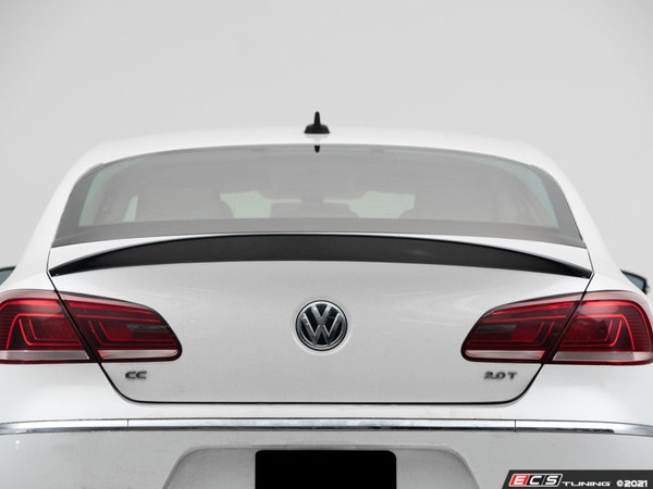 VW CC Gloss Black Trunk Spoiler