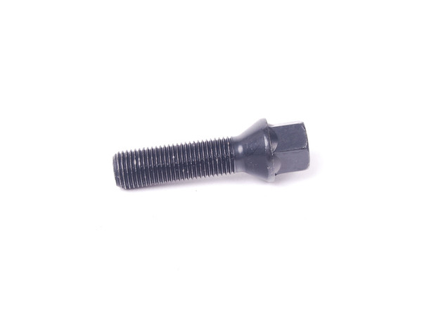 KarWerks Conical Seat M14 X 1.5 X 45 Black Zinc Plated 17mm Bolt Head - Priced Each