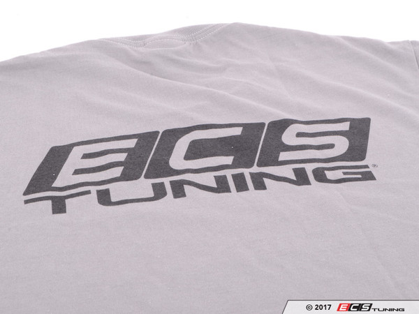 Gray ECS Short Sleeve T-Shirt - Large