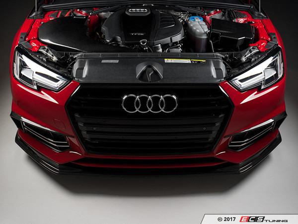 Carbon Fiber Engine Cover Overlay