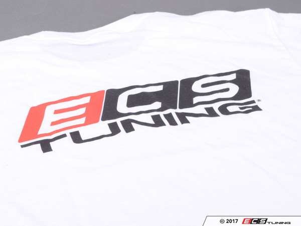 White ECS Short Sleeve T-Shirt - XL