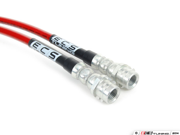 Exact-Fit Stainless Steel Brake Lines - Front | ES3477610