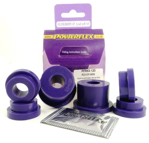 Original Mini Rear Sub Frame Mounting Kit (1976+) - Street Series - PFR63-120