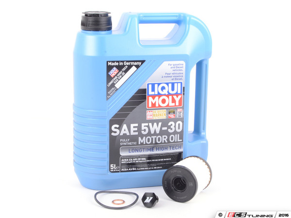 MINI Liqui Moly 5w-30 Oil Service Kit Gen 2 - With ECS Magnetic Drain Plug