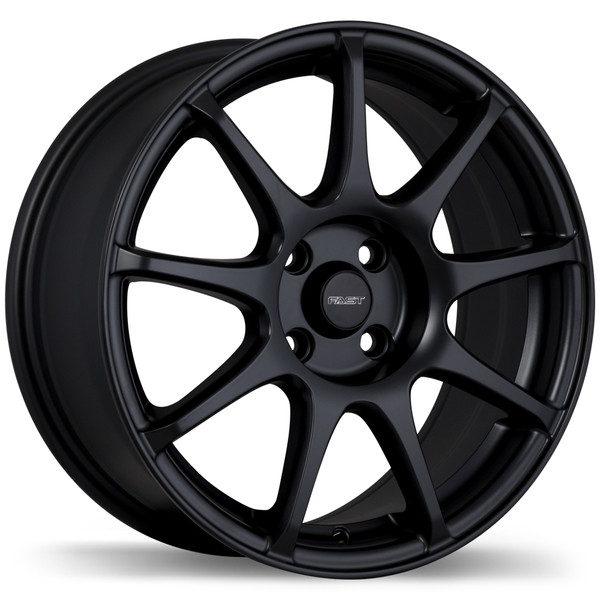 Orbit 15x6.5 4x100mm +40 73.0mm | Matte Black Finish