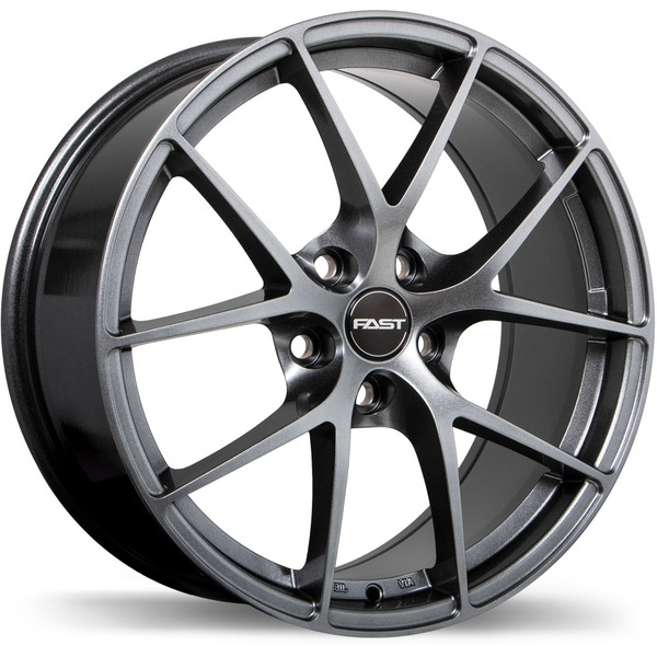 Innova| Titanium Finishon 18x8.0 5x114.3mm +45 67.1mm | Titanium Finish