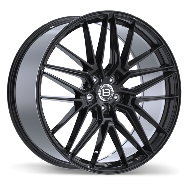 BR13 22x10.0 5x112mm +20 66.5mm | Gloss Black Finish