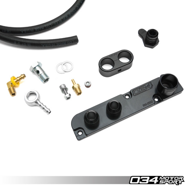 CATCH CAN KIT, BILLET, B7 AUDI A4 2.0T FSI | 034-101-1013