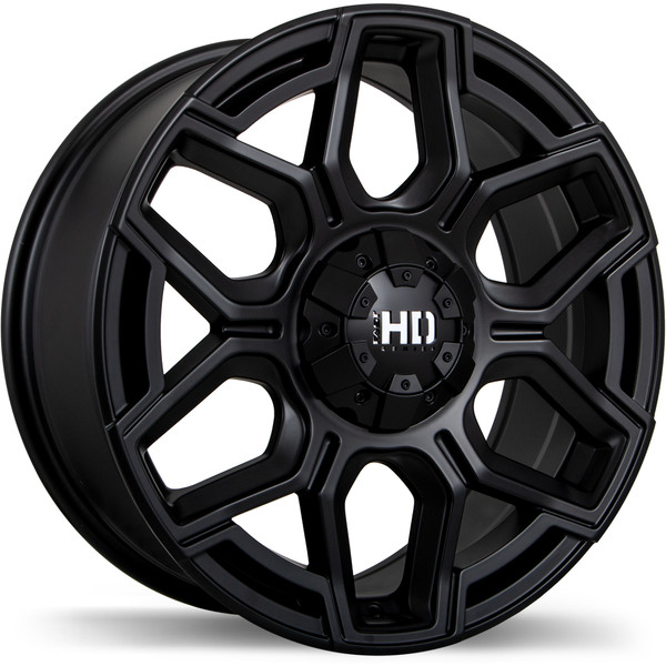 Thunder 17x8.0 5x114.3mm +40 72.6mm | Matte Black Finish