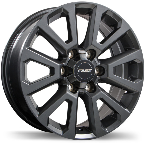 Storm II 20x8.5 6x139.7mm +35 95.1mm | Gloss Gunmetal Finish