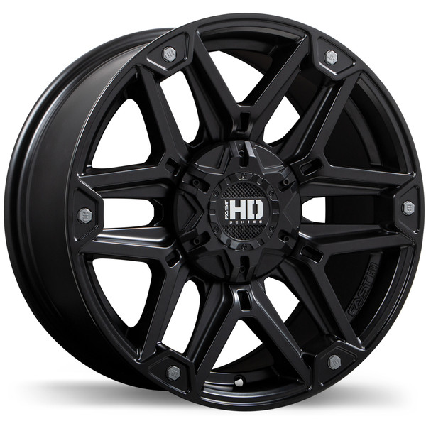 RECON 17x8.0 5x139.7mm +20 78.0mm | Satin Black Anthracite Finish