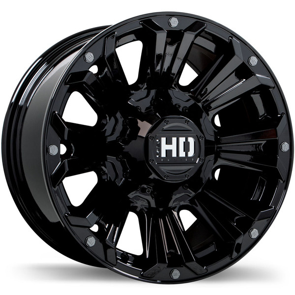 AMMO 16x8.0 6x139.7mm +10 106.1mm | Gloss Black Finish