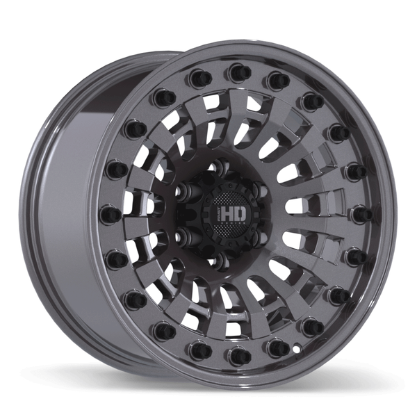Shred 17x9.0 6x139.7mm +0 106.1mm | Gloss Gunmetal Finish