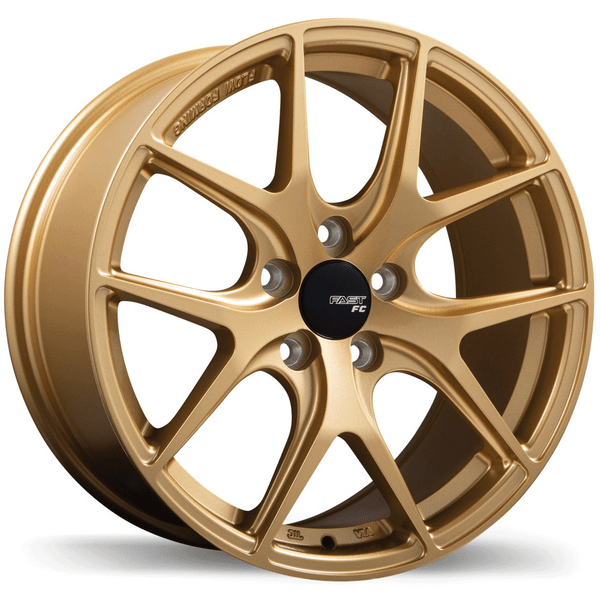 FC04 18x8.0 5x120mm +40 72.6mm | Gold Finish