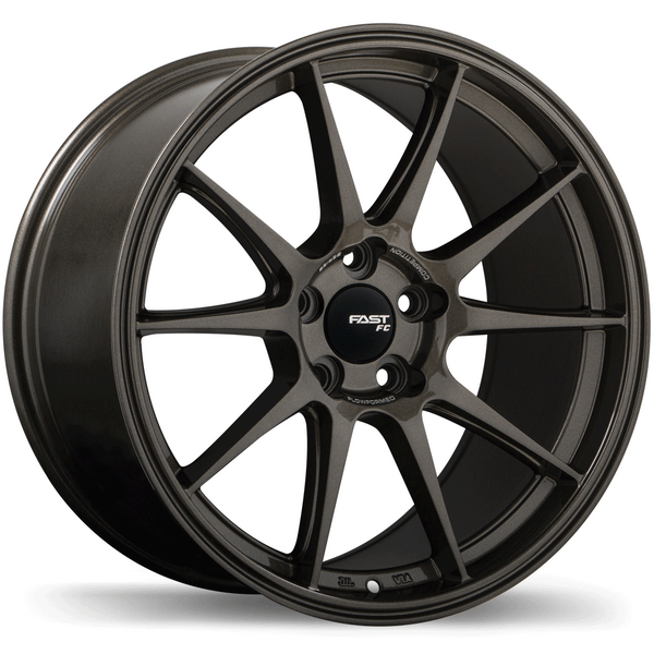 FC08 18x10.5 5x114.3mm +38 72.6mm | Bronzed Carbon Finish