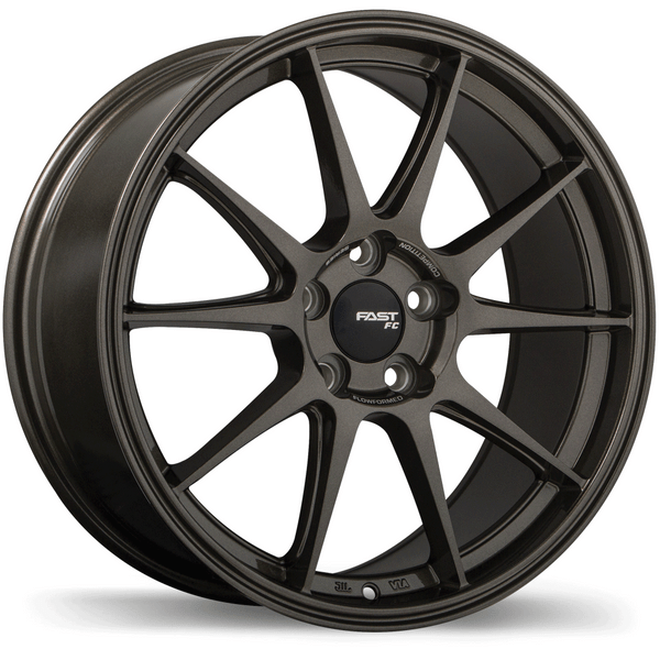 FC08 18x8.0 5x100mm +40 72.6mm | Bronzed Carbon Finish