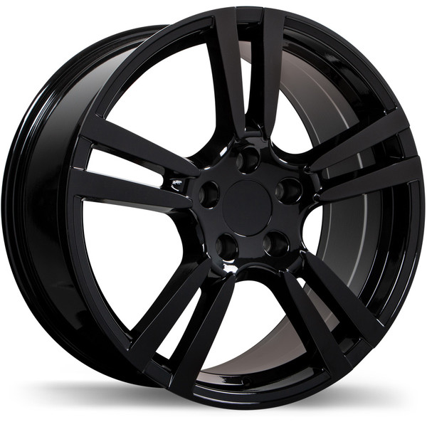 R140A 20x9.5 5x130mm +55 71.6mm | Gloss Black Finish
