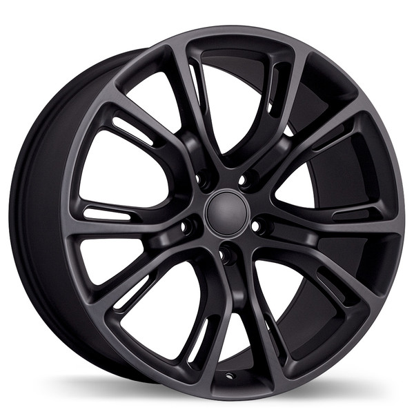 R148B 20x9.0 5x127mm +34 71.5mm | Matte Black Finish