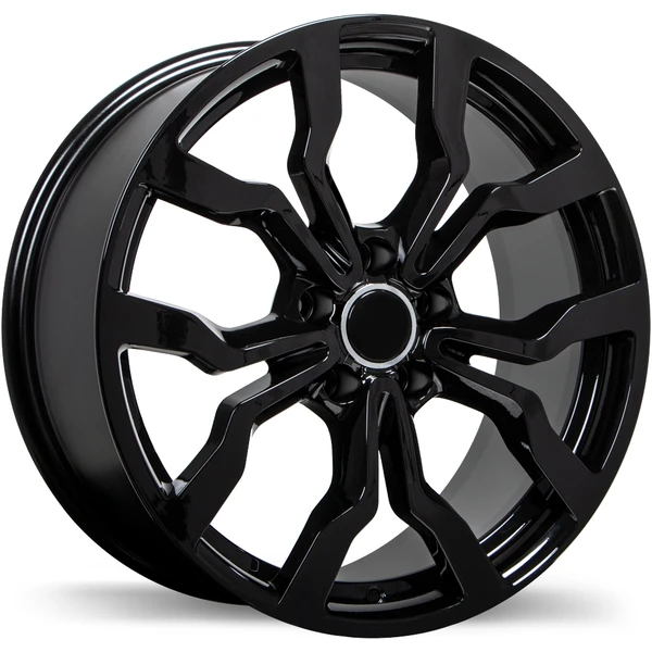 R152A 17x7.5 5x112mm +35 57.1mm | Gloss Black Finish