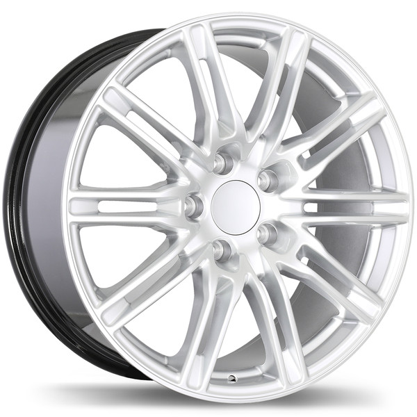 R158 18x8.0 5x130mm +50 71.6mm | Hyper Silver Finish