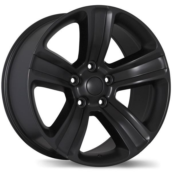 R177A 20x9.0 5x139.7mm +18 77.8mm | Matte Black Finish