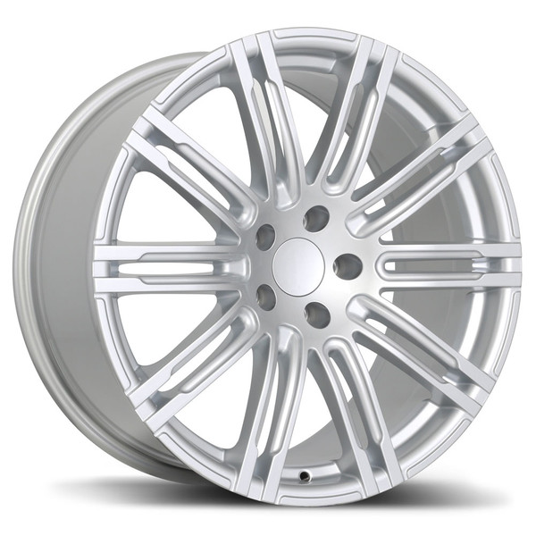 R188 19x8.5 5x112mm +28 66.5mm | Gloss Siliver Finish