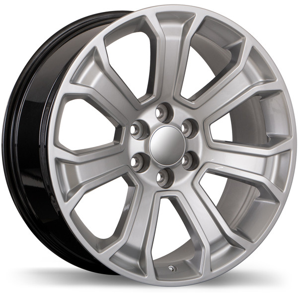 R204 20x9.0 6x139.7mm +24 78.1mm | Hyper Silver Finish