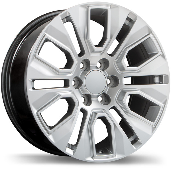 R232 20x9.0 6x139.7mm +24 78.0mm | Hyper Silver Finish
