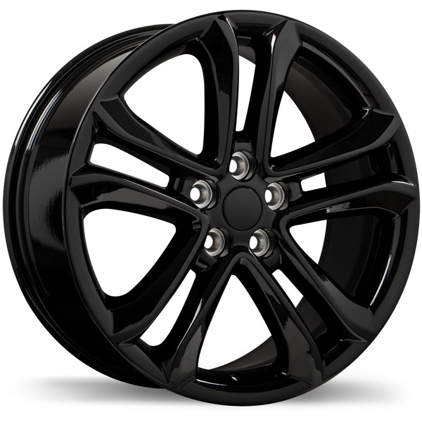 R235 18x8.0 5x108mm +52.5 63.4mm | Gloss Black Finish