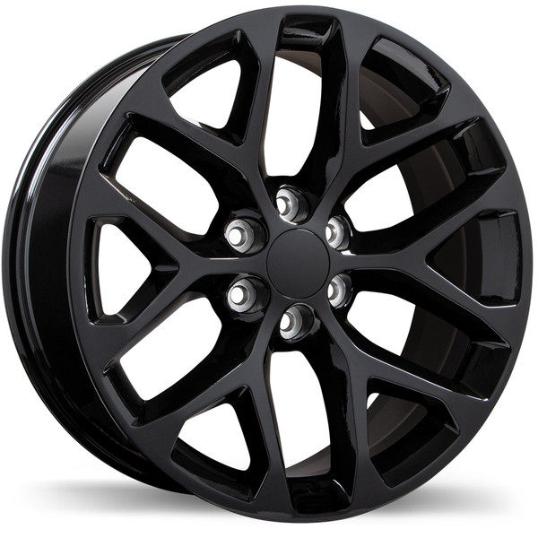 R259 22x9.0 6x139.7mm +24 78.0mm | Gloss Black Finish