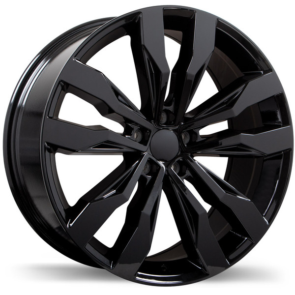 R260 20x8.5 5x112mm +34 57.1mm | Gloss Black Finish
