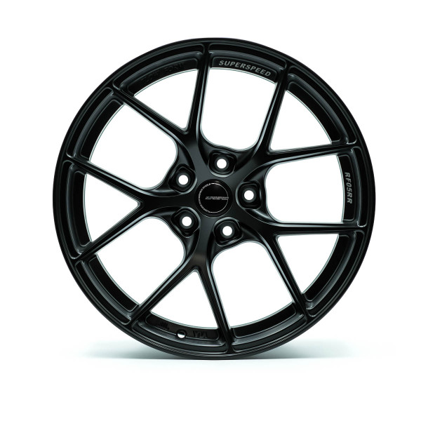 RF05RR Matt Black | 18x9.5 +38 | 5x114.3